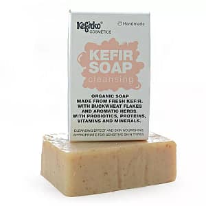 kefir-soap-cleansing-1.jpg Kefir Soap with Buckwheat Flakes